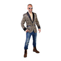 Opernabend Leopardenstyle Sakko Herren