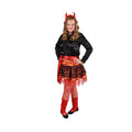 Heiße Hölle Flammen Rock Halloween Mädchen