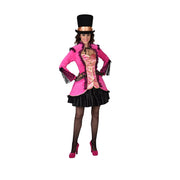 Op deze afbeelding zie je een Kostuums, van het merk Magic By Freddy's. Vergulde Bourgeoisie Jas Roze Vrouw