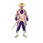 Op deze afbeelding zie je een Kostuums, van het merk Magic By Freddy's. Markies Des Fleurs Rozen Man Kostuum
