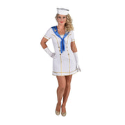 Op deze afbeelding zie je een Kostuums, van het merk Magic By Freddy's. Matroos Luxe Cruiseschip Middellandse Zee Vrouw Kostuum