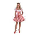 Biergarten Dirndl Mit Schürze Im Landhausstil Damenkostüm