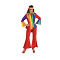 Regenbogen-Festivaljacke Mit Langem Rückenteil Damen