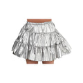 Disco Folienrock Glamour Damen