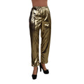 Die Bombe Auf Der Tanzfläche Disco Hosen Gold Damen