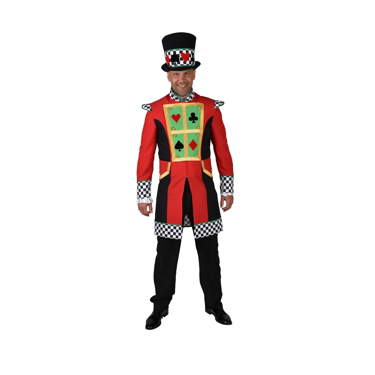Op deze afbeelding zie je een Kostuums, van het merk Magic By Freddy's. Poker Tafel Kaartspel Gok Jas Man