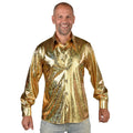 Stets Partystimmung Im Goldenen Hemd Herren