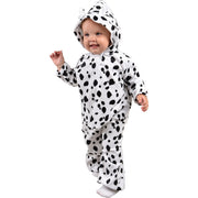 Op deze afbeelding zie je een Kostuums, van het merk Magic By Freddy's. Baby Da Da Dalmatier Kind Kostuum