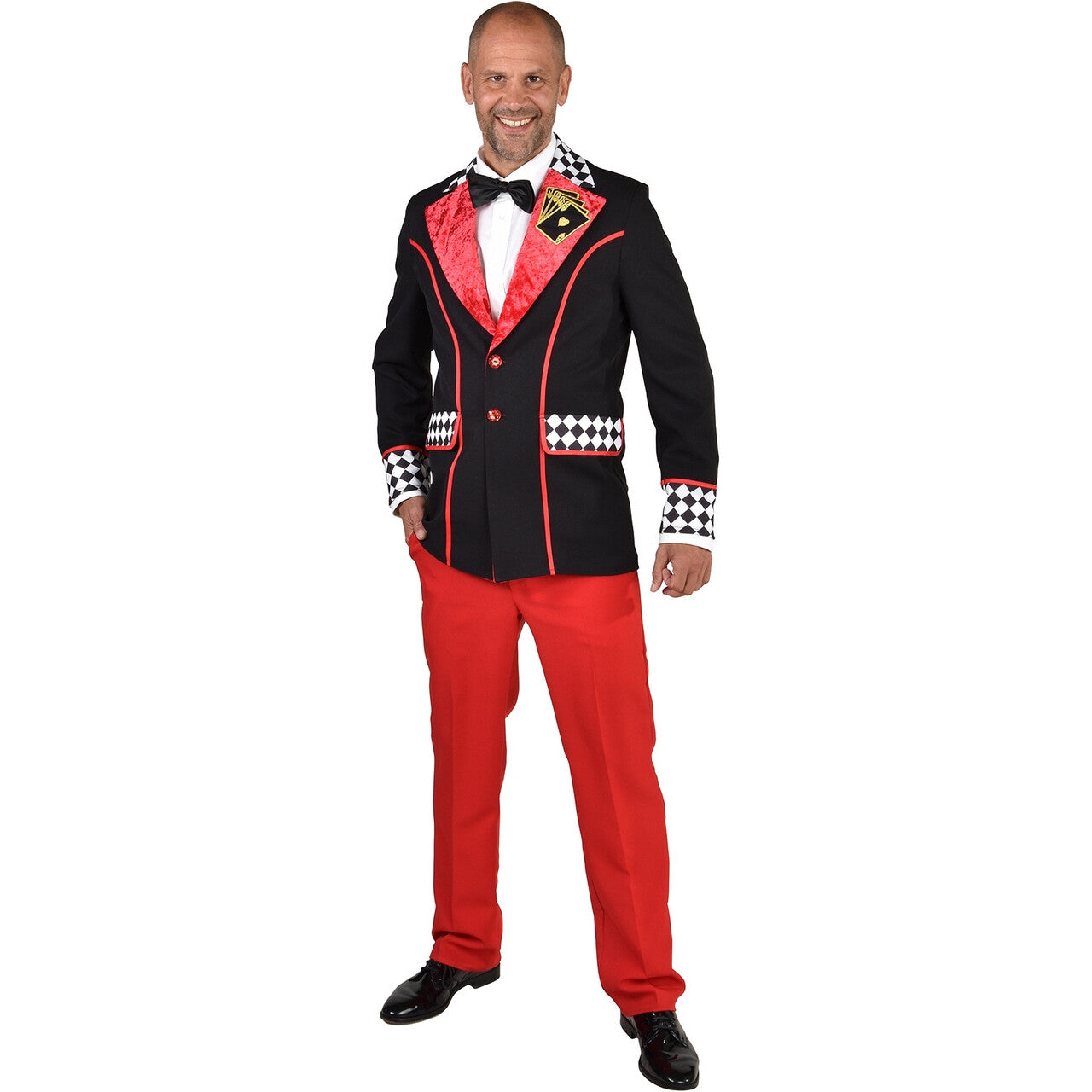 Op deze afbeelding zie je een Kostuums, van het merk Magic By Freddy's. Vingervlugge Kaarten Meester Colbert Man