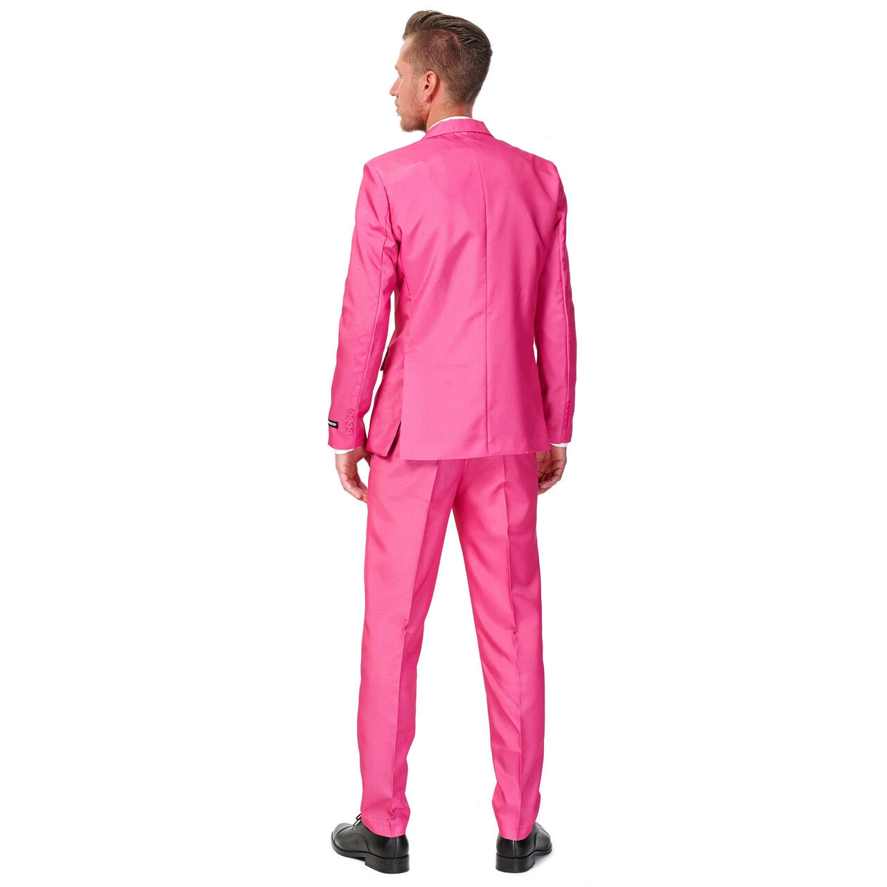 Op deze afbeelding zie je een Kostuums, van het merk Suitmeister. Dandy Dann Solid Pink Suitmeister Kostuum Man