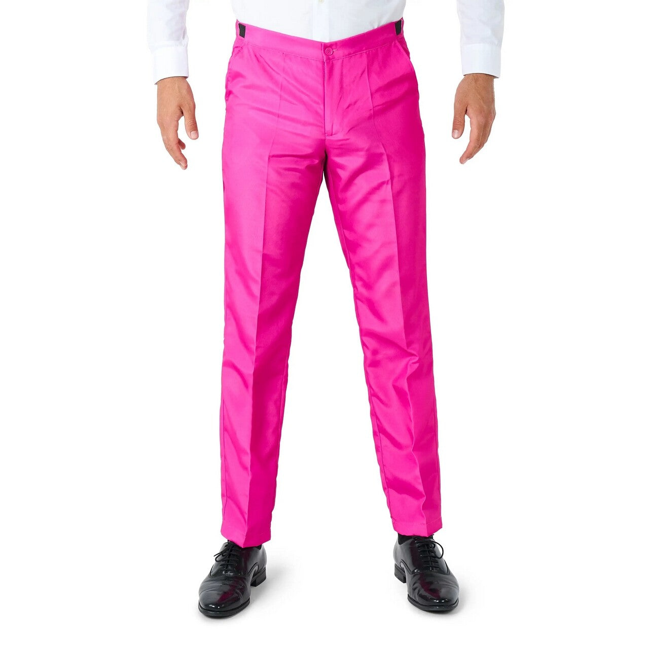 Op deze afbeelding zie je een Kostuums, van het merk Suitmeister. Dandy Dann Solid Pink Suitmeister Kostuum Man