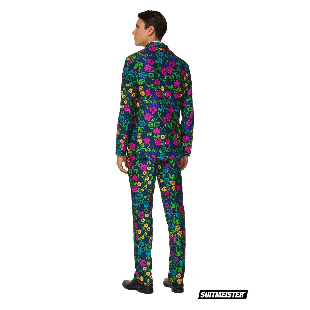 Op deze afbeelding zie je een Kostuums, van het merk Suitmeister. Liefelijke Ranken Vol Bloemen Man Kostuum