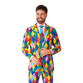 Fröhlicher Harley Clown Herrenkostüm