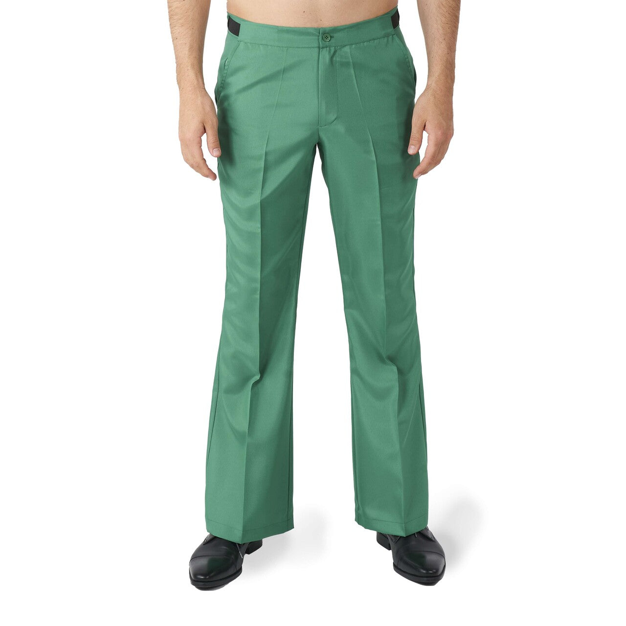 Op deze afbeelding zie je een Kostuums, van het merk Suitmeister. Disco Suit Green Man Kostuum