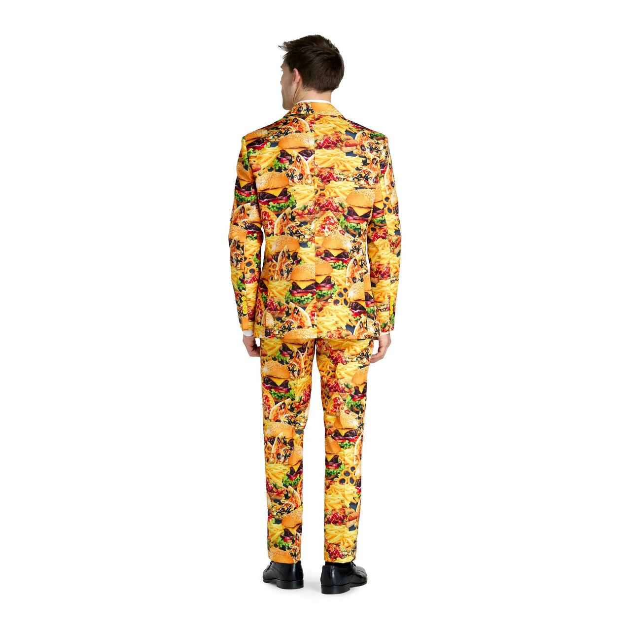 Op deze afbeelding zie je een Kostuums, van het merk Suitmeister. Deluxe Snack Meister Man Kostuum