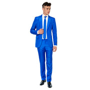 Op deze afbeelding zie je een Kostuums, van het merk Suitmeister. Royal Solid Blue Suitmeister Man Kostuum