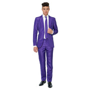 Op deze afbeelding zie je een Kostuums, van het merk Suitmeister. Prince Solid Purple Suitmeister Man Kostuum