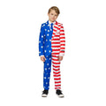 Jungen USA Flagge Stars And Stripes Kostüm