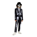Jungen Skelett Grunge Schwarz