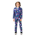 Jungen Weihnachten Schneemann Blau Kostüm