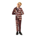 Scary Clown Rot für Kostüm für Jungen