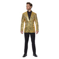 Golden Show Quizmaster Paillettenjacke Herren