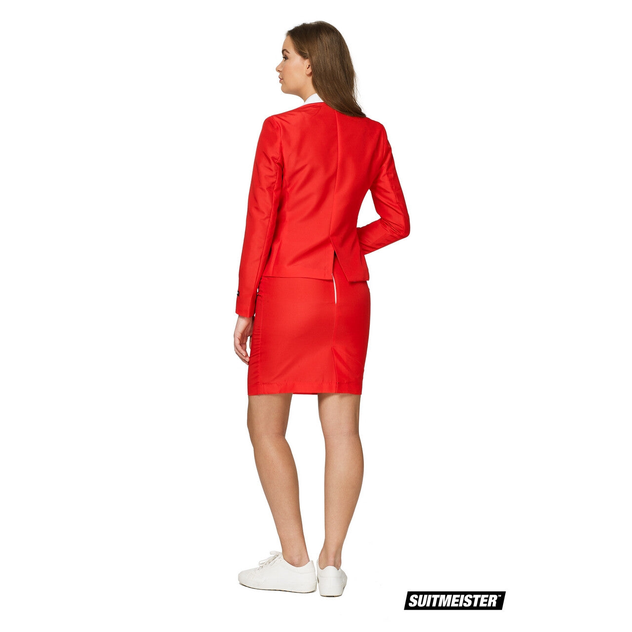 Op deze afbeelding zie je een Kostuums, van het merk Suitmeister. Incognito Kerstvrouw Gaat Op Chic Kostuum