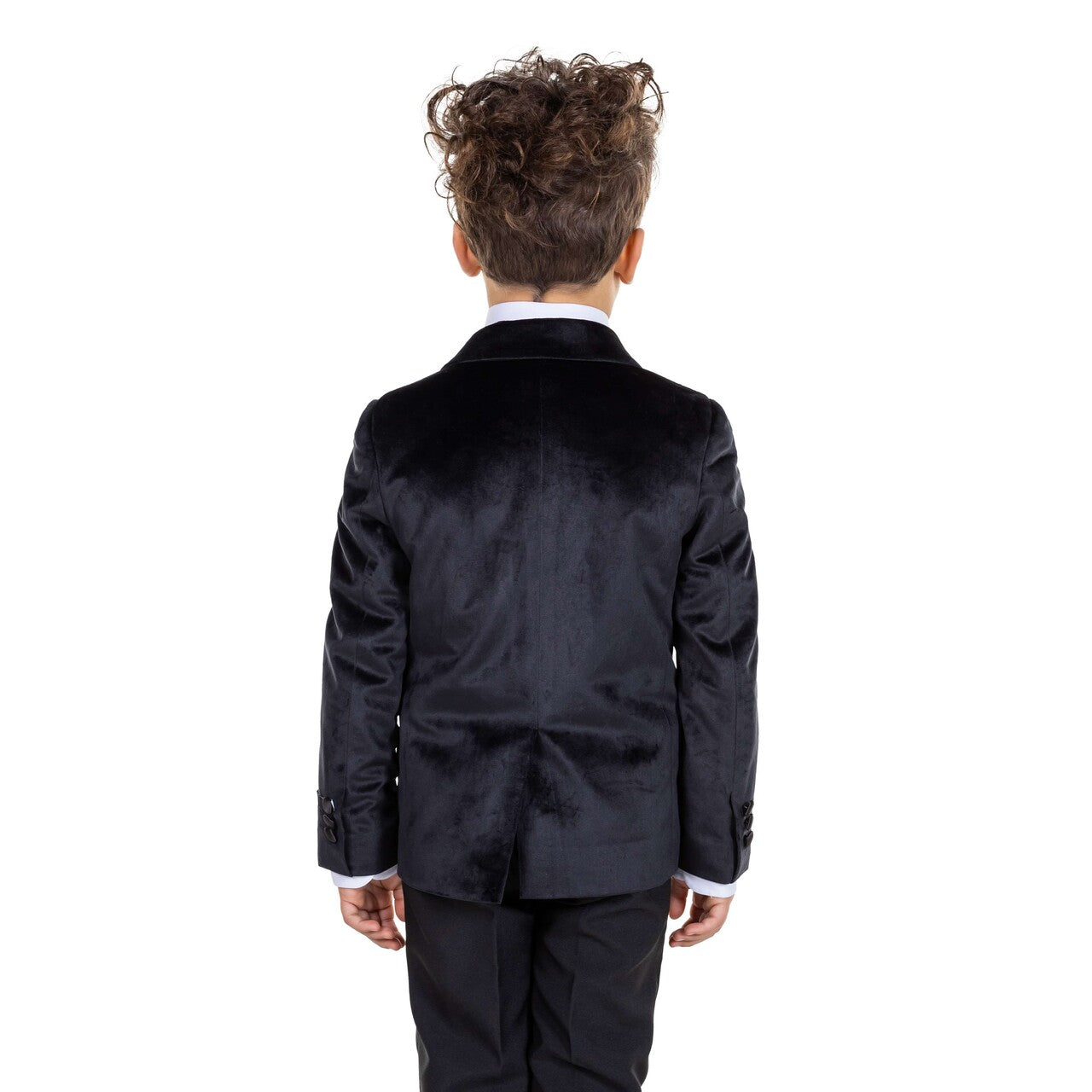 Op deze afbeelding zie je een Kostuums, van het merk Opposuits. Boys Dinner Jacket - Black Jongen Kostuum