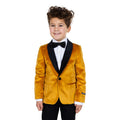 Jungen Dinner Jacket Gold Kostüm
