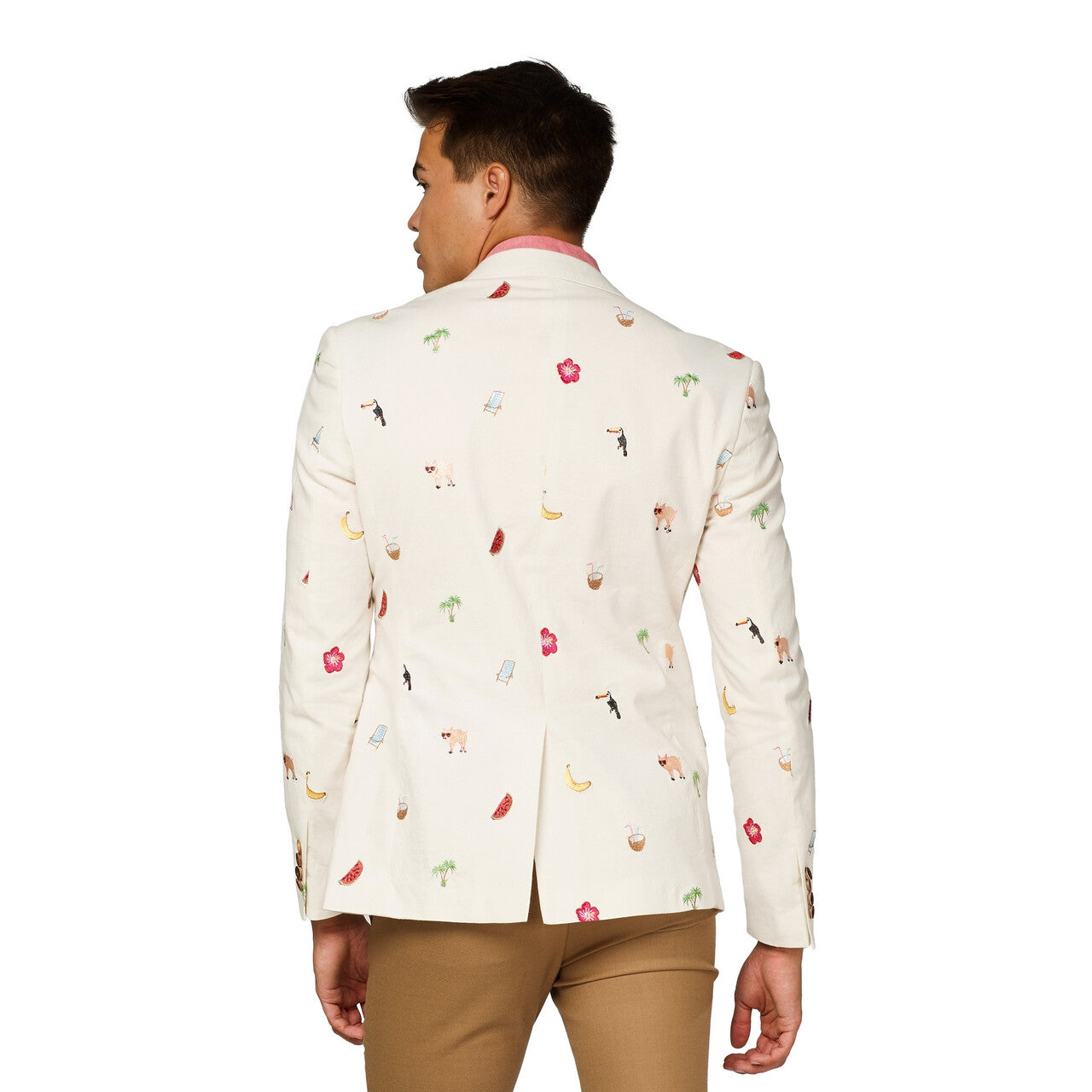 Op deze afbeelding zie je een Kostuums, van het merk Opposuits. Tropical Summer Icons Festival Party Man