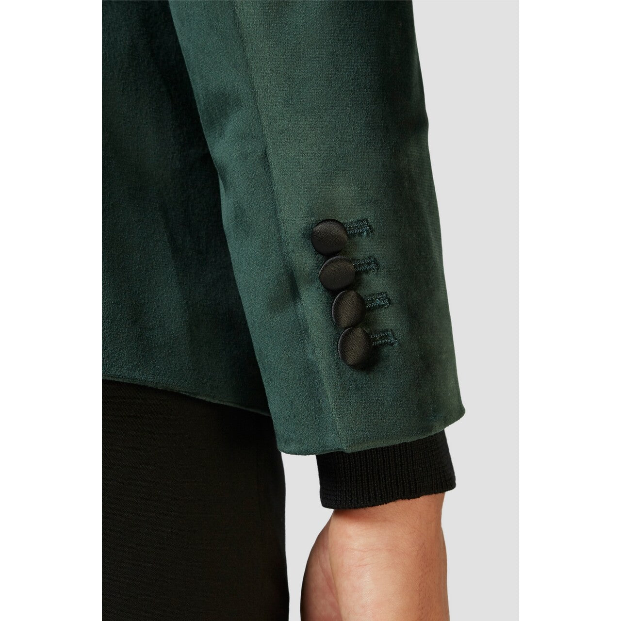 Op deze afbeelding zie je een Kostuums, van het merk Opposuits. Elegante Gala Jas Donkergroen Man