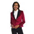 Damen Dinnerjacke Burgund