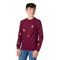 Teen Junges Ordentlicher Roter Weihnachtspullover Jungen