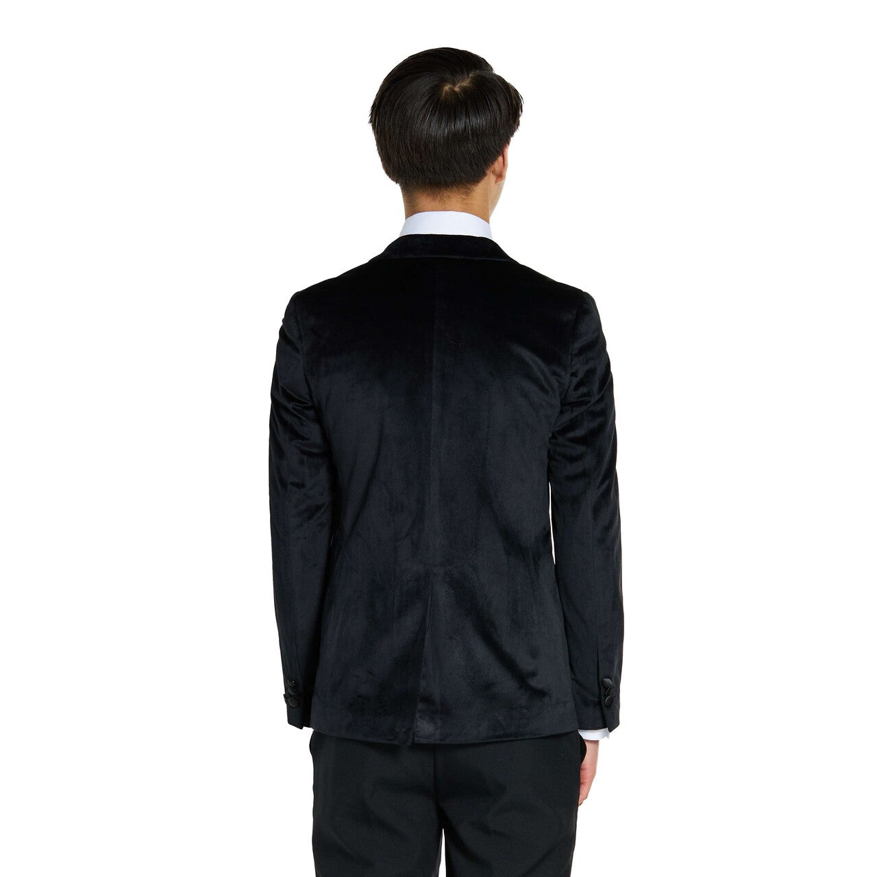 Op deze afbeelding zie je een Kostuums, van het merk Opposuits. Teen Boys Dinner Jacket - Black Jongen Kostuum