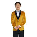 Jungen Smokingjacke Gold Kostüm