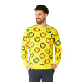 Smooch Smudge Smiley Pullover Herren