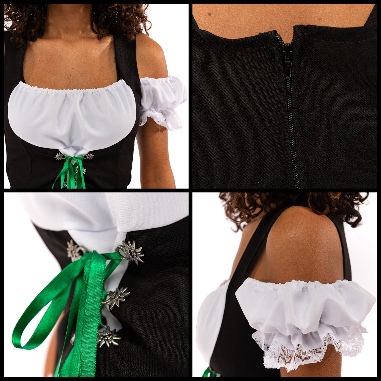 Op deze afbeelding zie je een Kostuums, van het merk Original Replicas. Korte Rode Sexy Beierse Mabel Dirndl Oktoberfest Bier Tirol Vrouw Kostuum