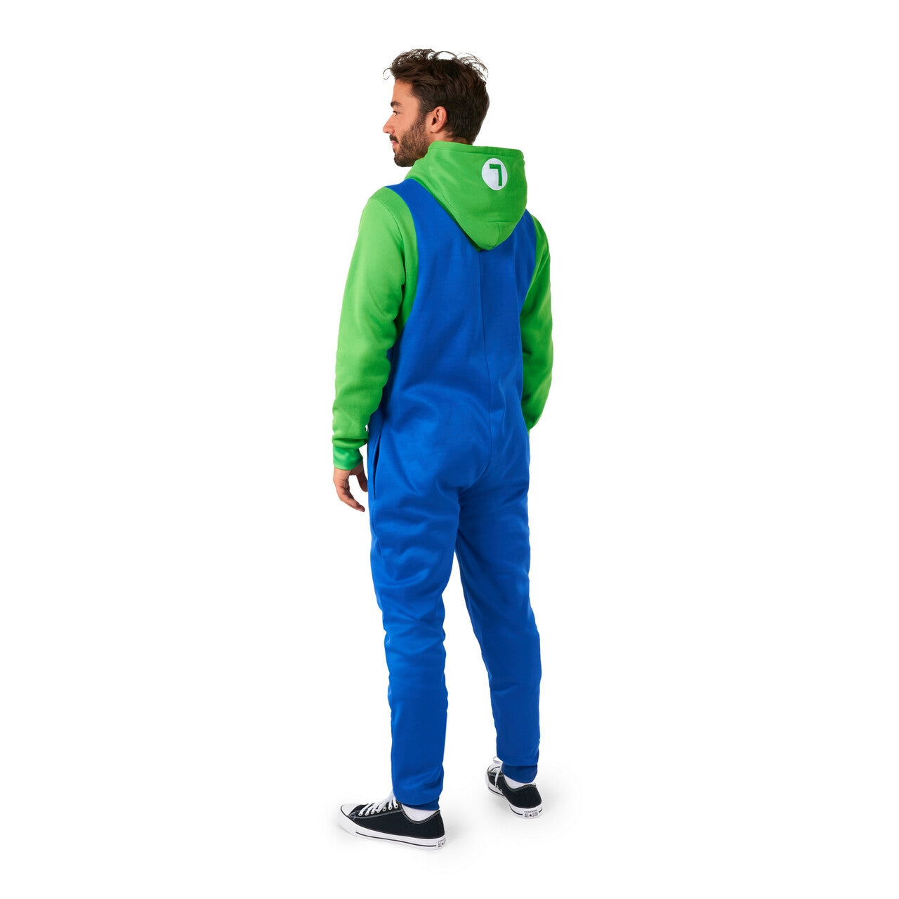 Op deze afbeelding zie je een Kostuums, van het merk Opposuits. Lollige Super Loodgieter Luigi™ Onesie Kostuum