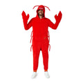 Lustiger Hummer-Lobbie Onesie Herrenkostüm