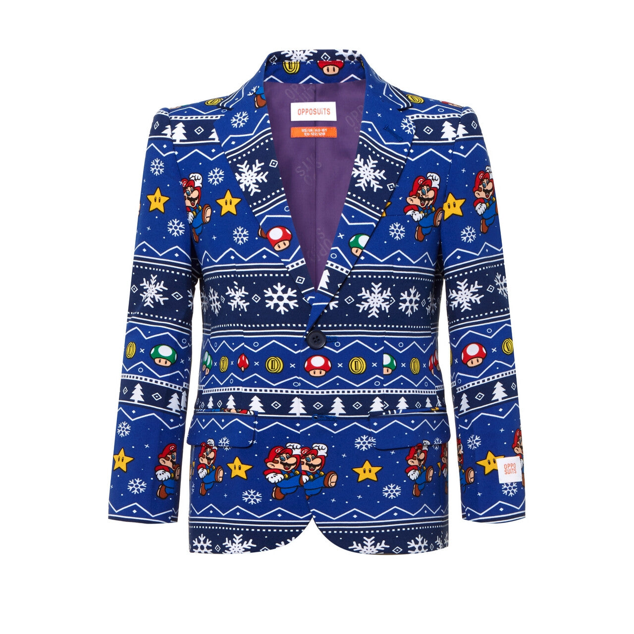 Op deze afbeelding zie je een Kostuums, van het merk Opposuits. Jongens Lets Go Play Merry Mario™ Kostuum
