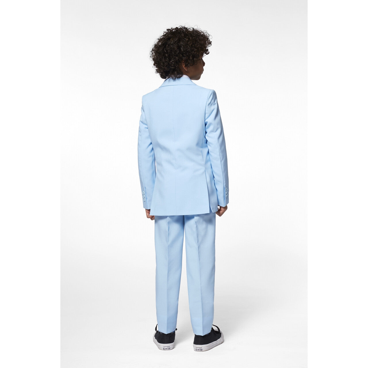 Op deze afbeelding zie je een Kostuums, van het merk Opposuits. Wauw In Lichtblauw Jongen Kostuum