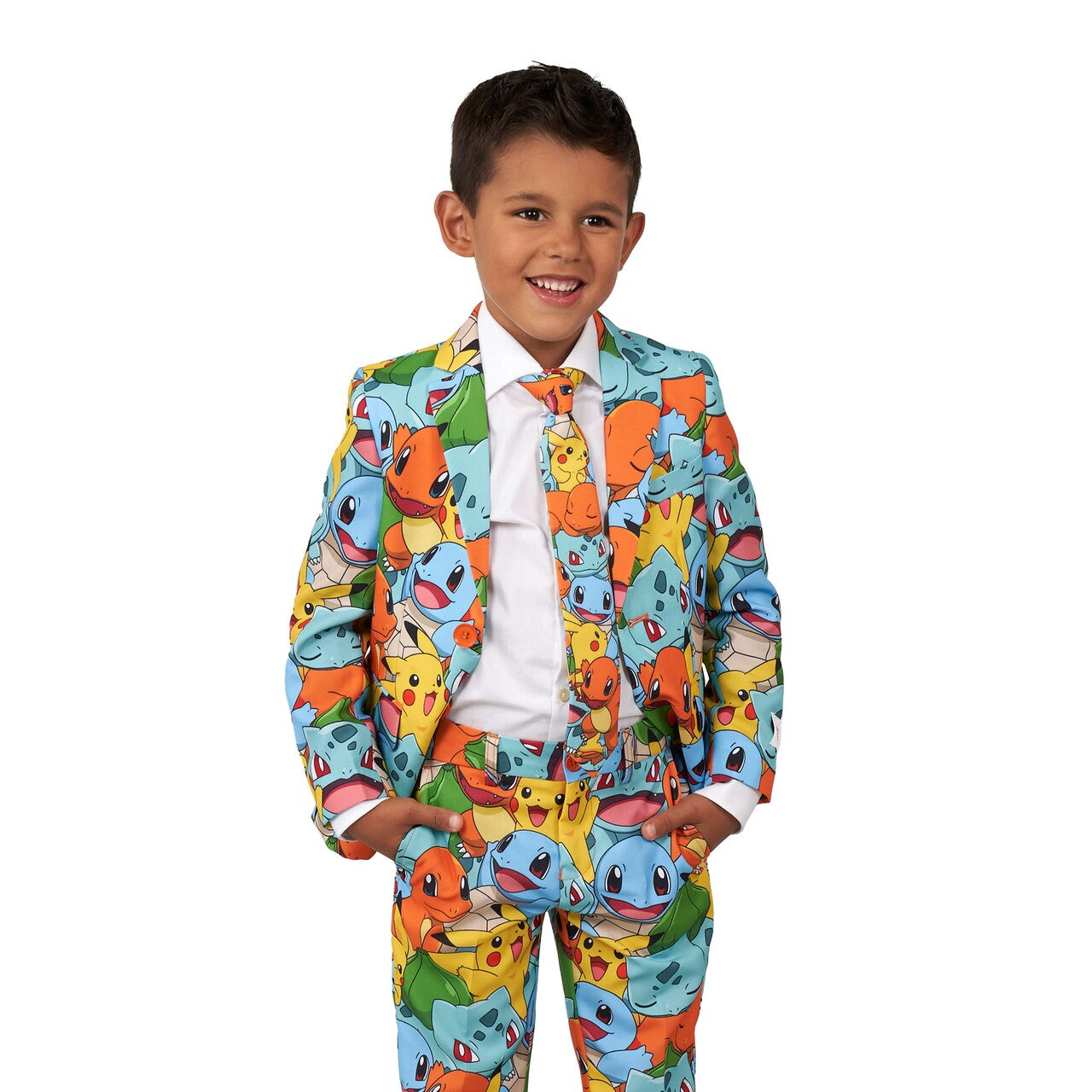 Op deze afbeelding zie je een Kostuums, van het merk Opposuits. Boys Pokémon™ Jongen Kostuum