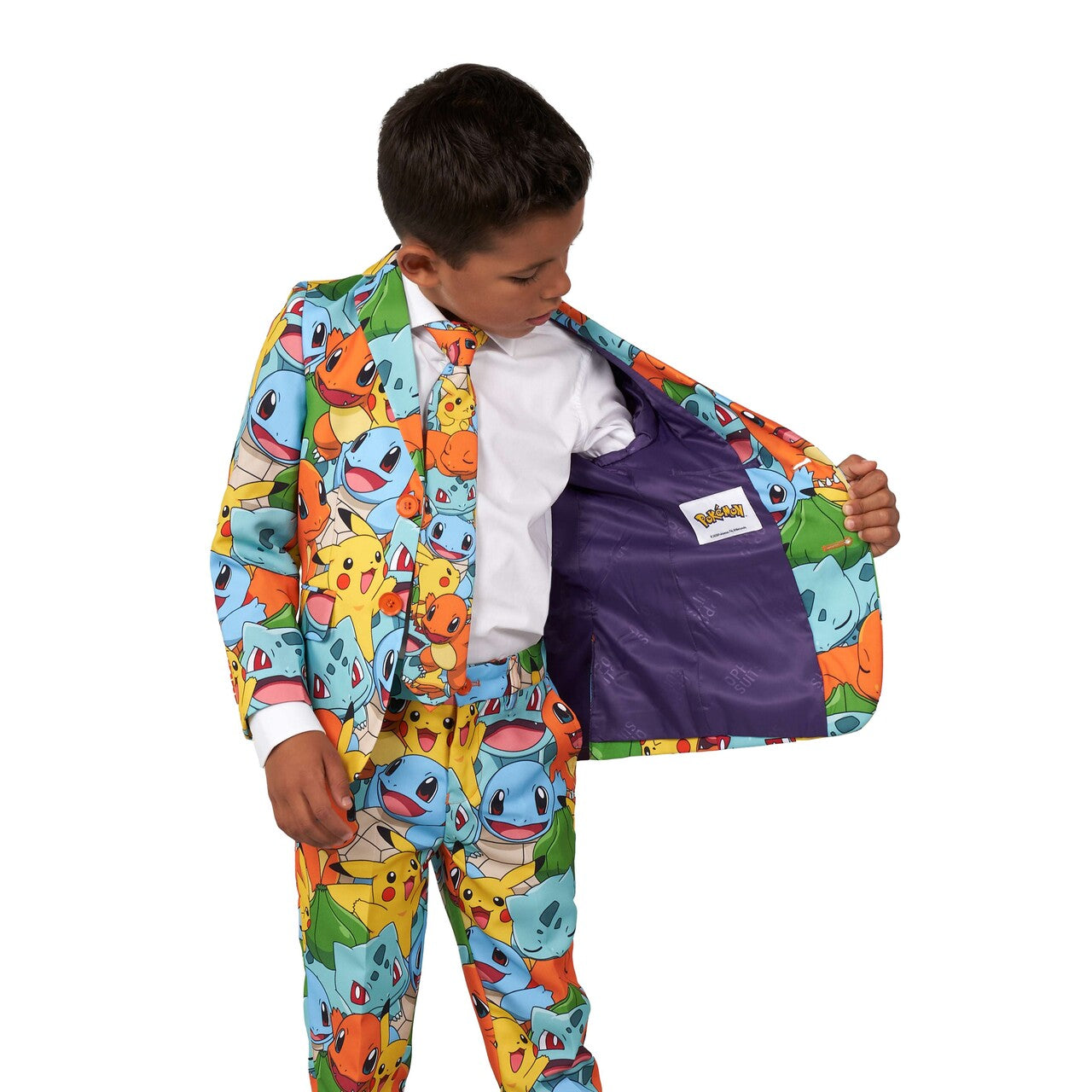 Op deze afbeelding zie je een Kostuums, van het merk Opposuits. Boys Pokémon™ Jongen Kostuum