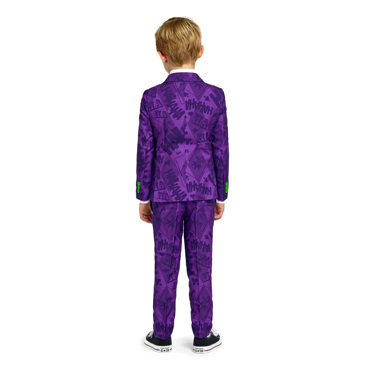 Op deze afbeelding zie je een Kostuums, van het merk Opposuits. Boys The Joker™ Jongen Kostuum