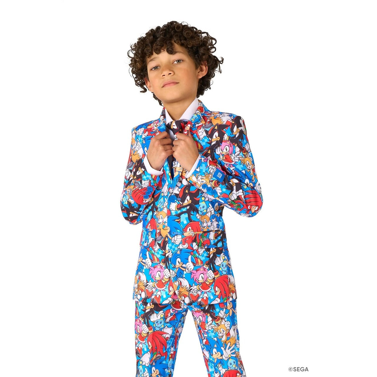 Op deze afbeelding zie je een Kostuums, van het merk Opposuits. Boys Sonic The Hedgehog™ Jongen Kostuum