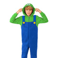 Legendärer Heldenklempner Luigi Kostüm für Jungen