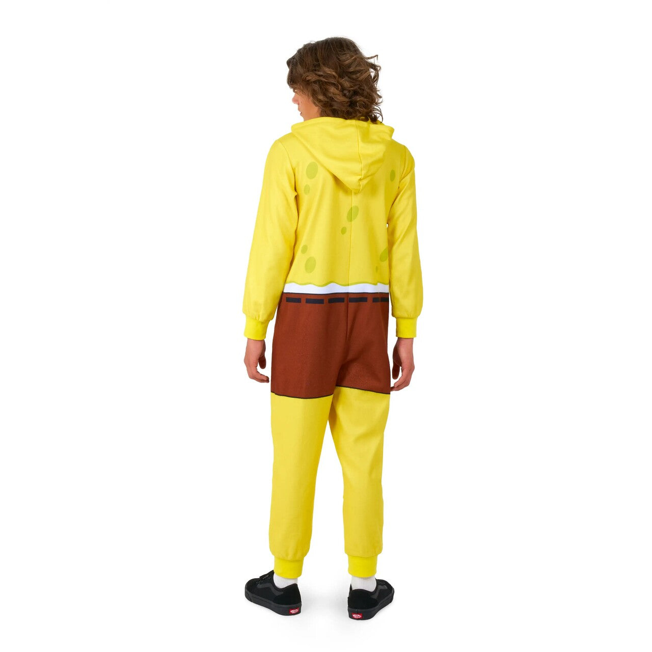 Op deze afbeelding zie je een Kostuums, van het merk Opposuits. Grappige Spongebob Onesie Kind Kostuum