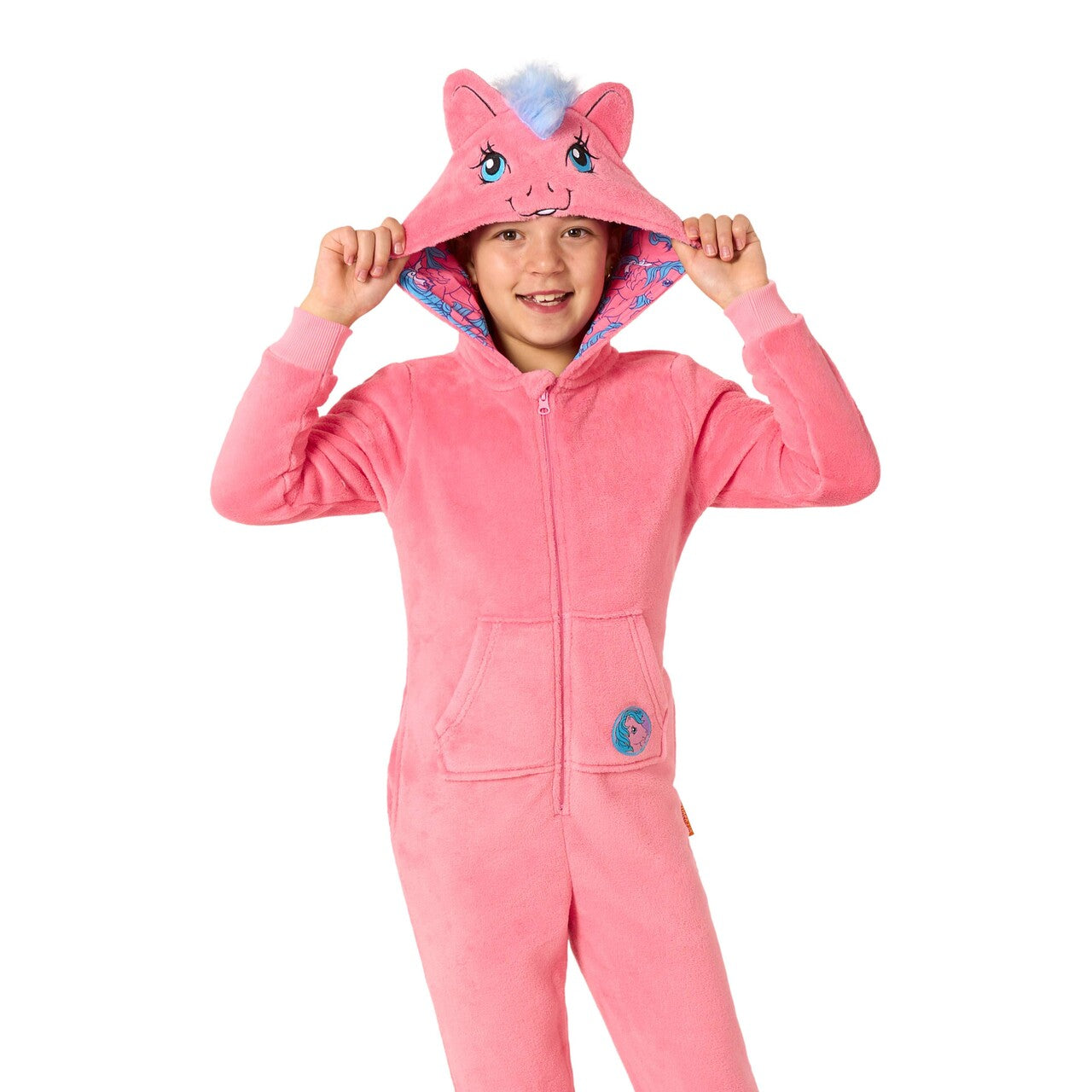 Op deze afbeelding zie je een Kostuums, van het merk Opposuits. Boys My Little Pony™ - Firefly Onesie Kind Kostuum