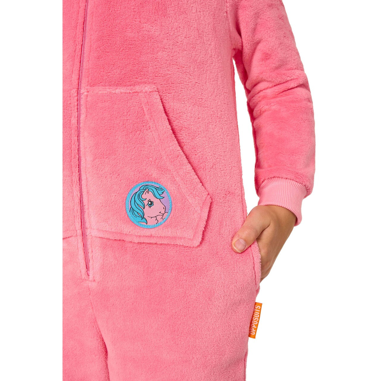 Op deze afbeelding zie je een Kostuums, van het merk Opposuits. Boys My Little Pony™ - Firefly Onesie Kind Kostuum