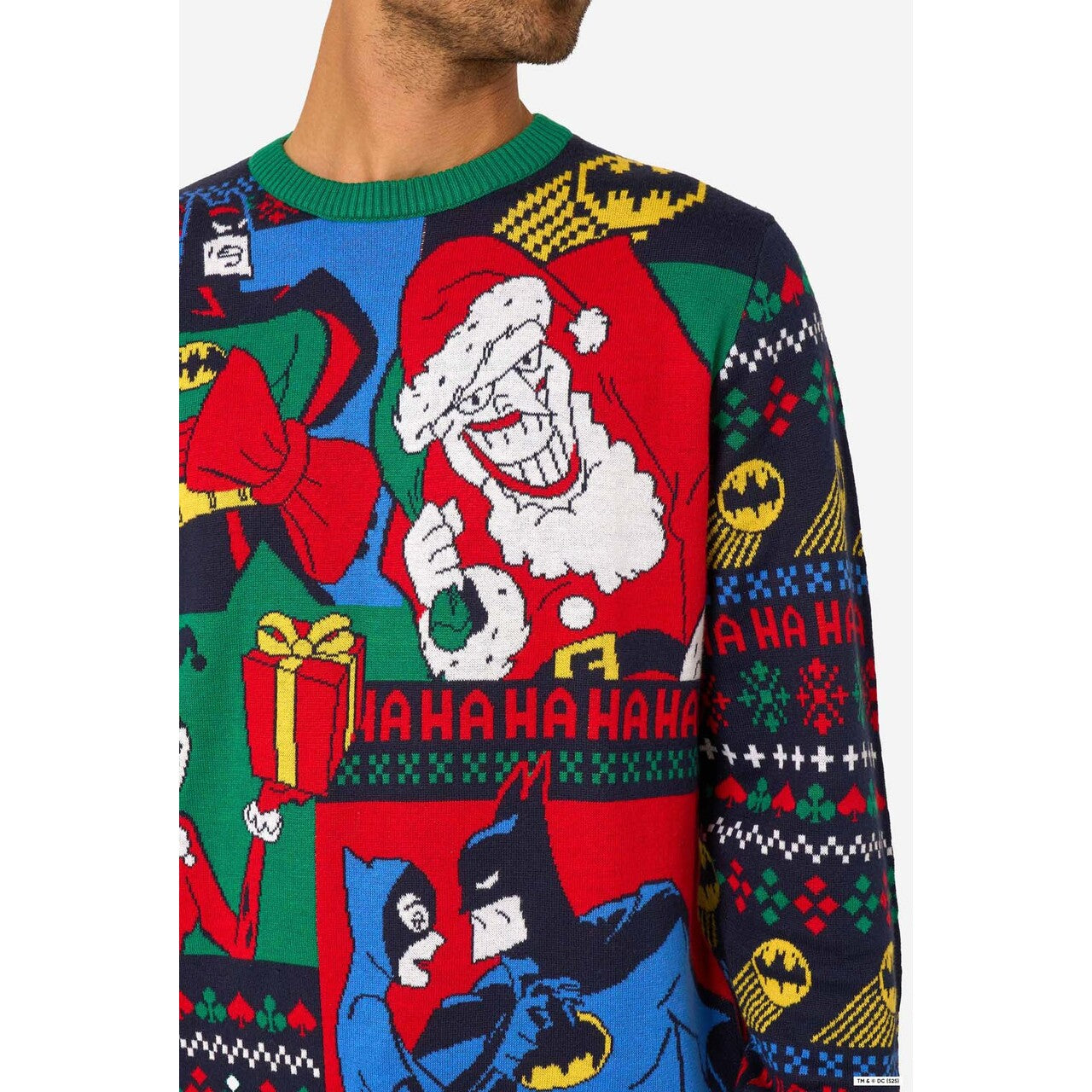 Op deze afbeelding zie je een Kostuums, van het merk Opposuits. Batman™ Christmas Sweater